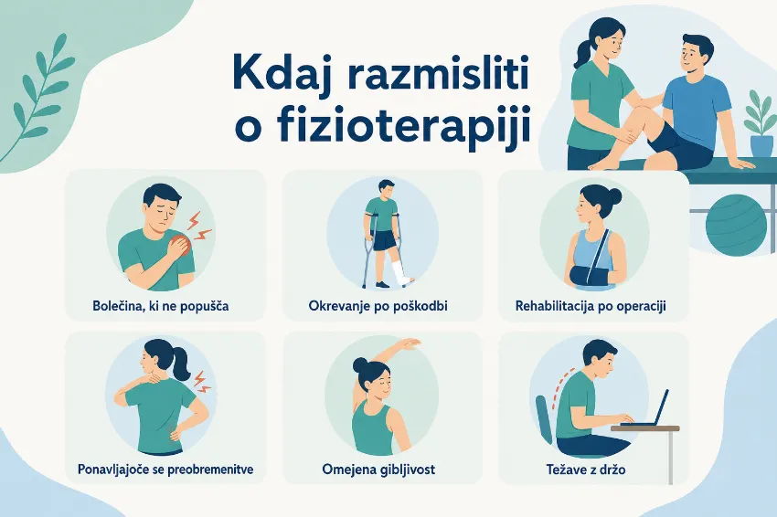 znaki za obisk fizioterapevta